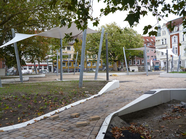 Sonnensegel Münster Bremer Platz