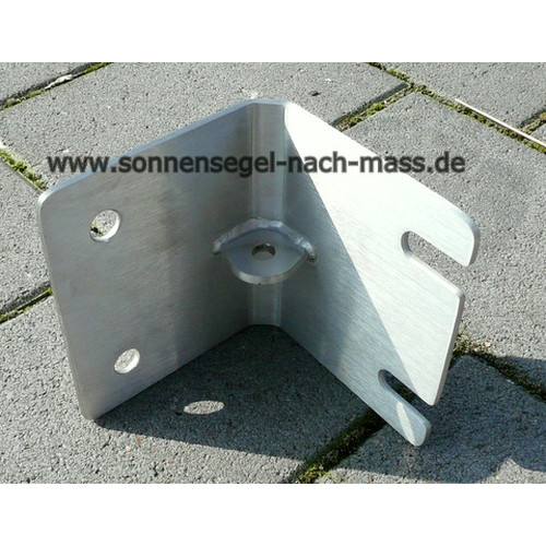 Wandhalterung Innenecke - Edelstahl